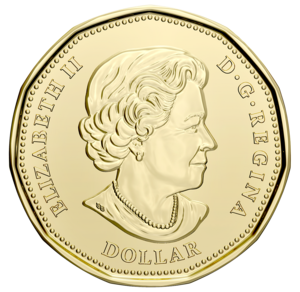 2021 1-dollar - Klondike - Coloured obverse